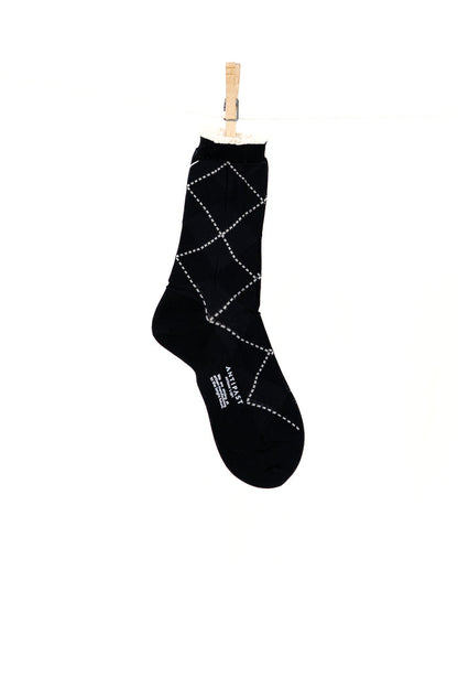Antipast See Through Argyle Women's Socks