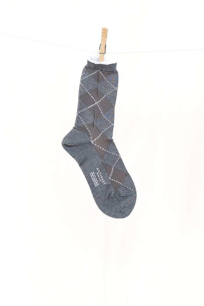 Antipast See Through Argyle Women's Socks