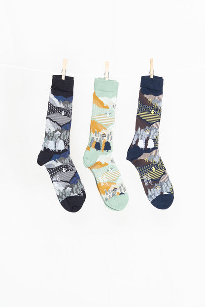 Antipast Snowy Winter Men's Socks