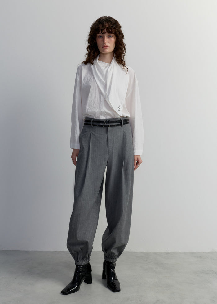BALLOON WOVEN PANTS