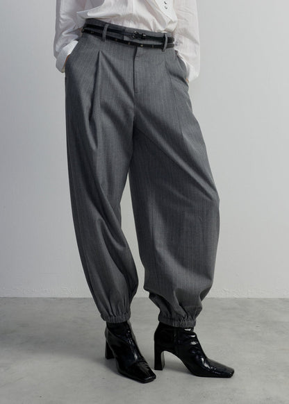 BALLOON WOVEN PANTS