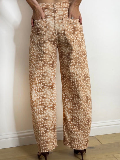 BARREL JEANS DEER