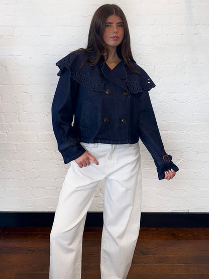 BELLA DENIM TRENCH