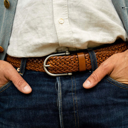 Bleu de Chauffe Manille Braided Belt