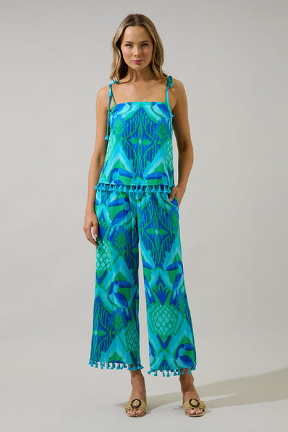 Blissy Tropical Yari Cami Top