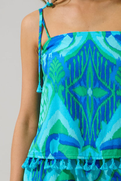 Blissy Tropical Yari Cami Top