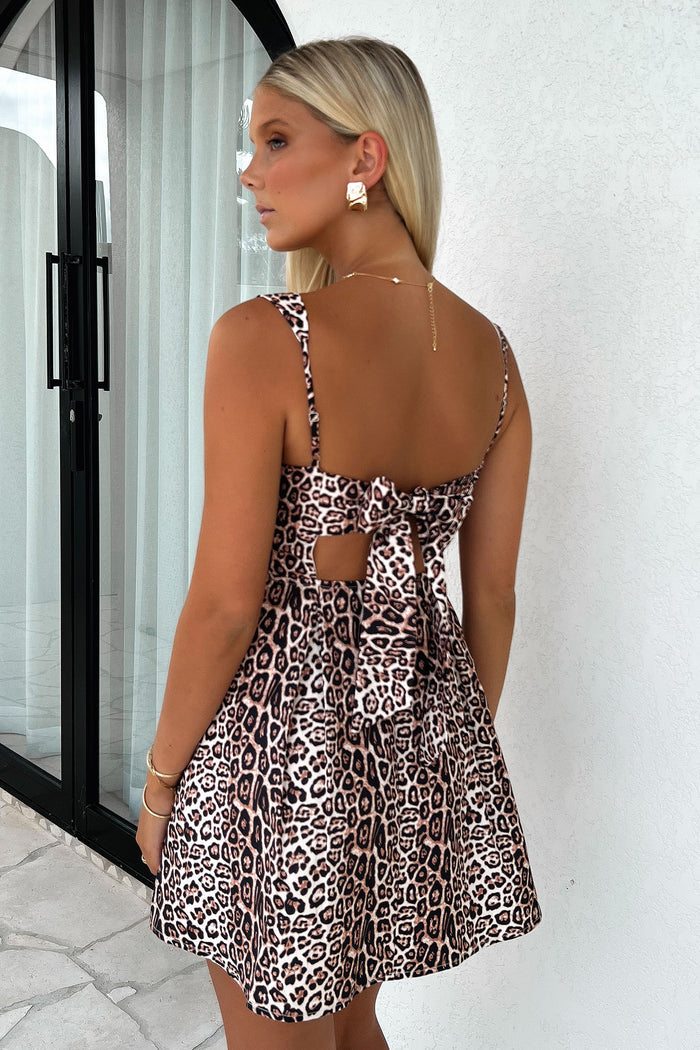 Bransley Dress - Leopard