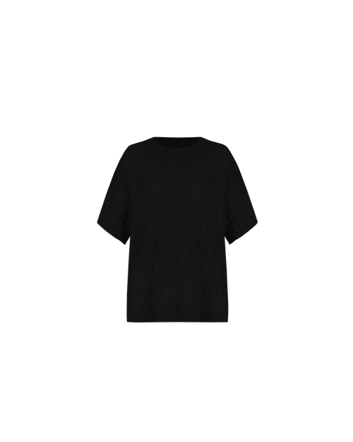 BUBBLE T-SHIRT BLACK