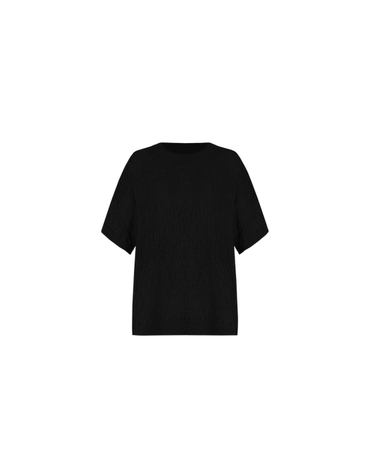 BUBBLE T-SHIRT BLACK
