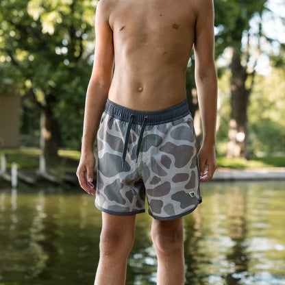 Burlebo Youth Swim Trunk - Jumbo Classic Deer
