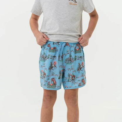 Burlebo Youth Swim Trunk - Jumbo Classic Deer