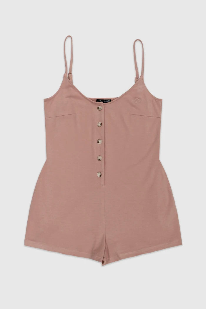 Button Up Romper Dresses & Rompers - Back