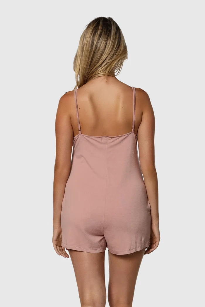 Button Up Romper Dresses & Rompers - Lifestyle