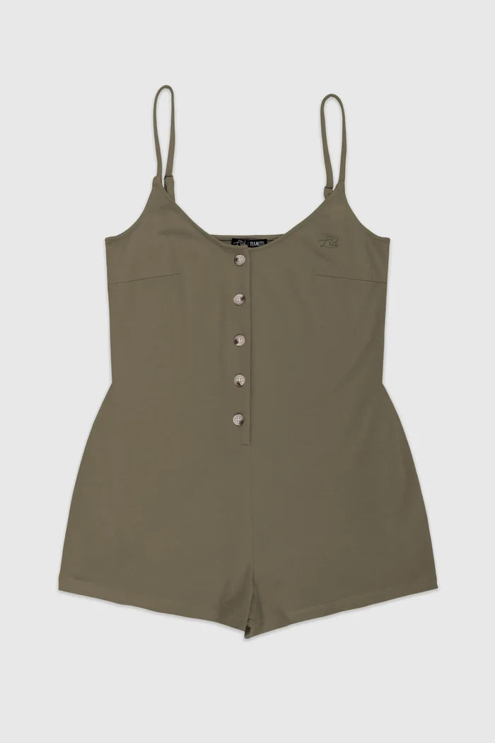 Button Up Romper Dresses & Rompers - Alternate 2
