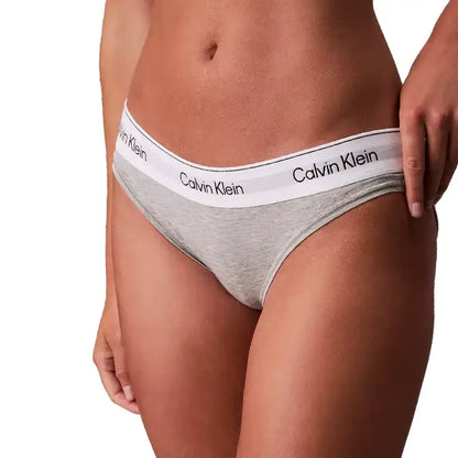 Gray Calvin Klein women's underwear