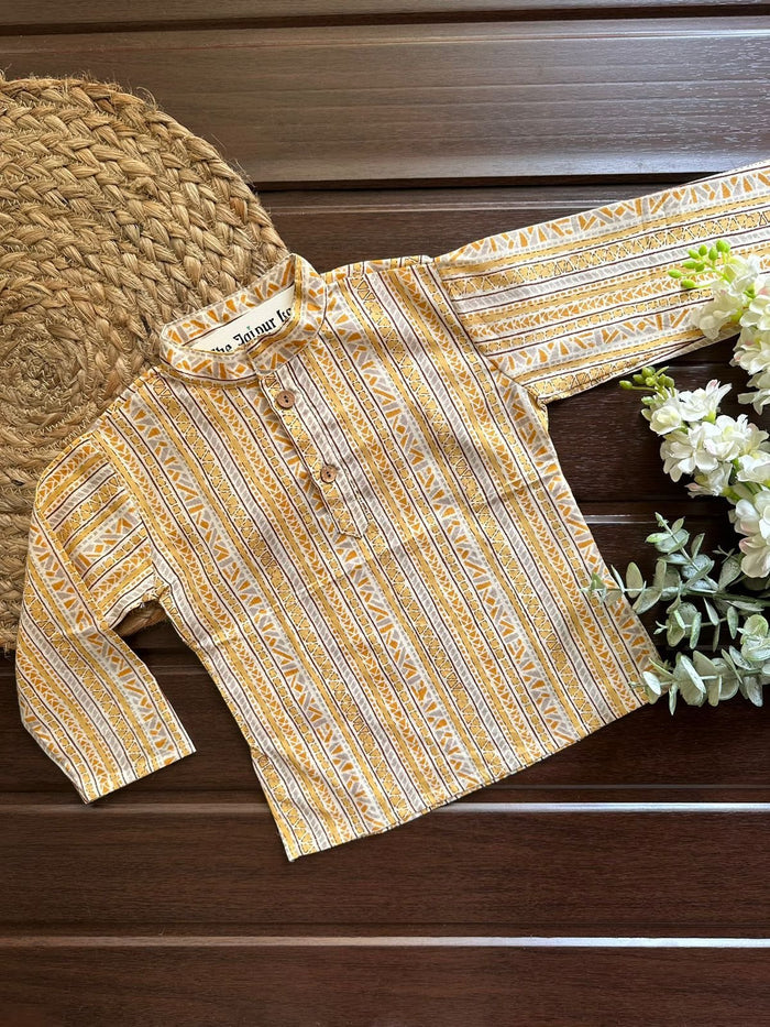 Chakri Jacket Set - Yellow