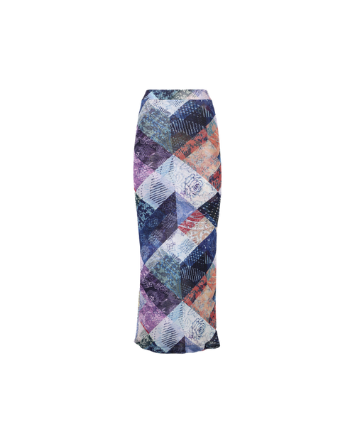CHAPELLE MESH SKIRT PATCHWORK