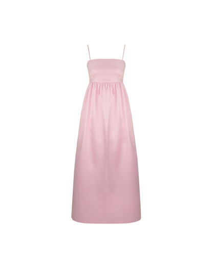 CHER MAXI DRESS SOFT PINK