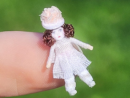 Cheryl Warder – Tiny Doll with Auburn Hair