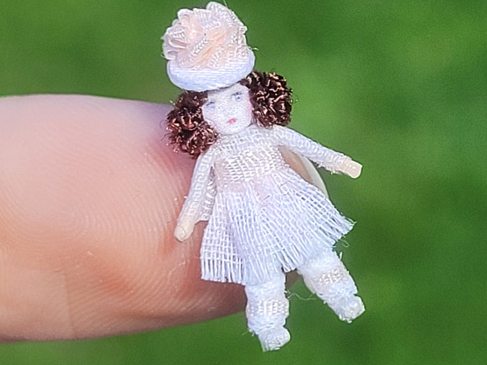 Cheryl Warder – Tiny Doll with Auburn Hair