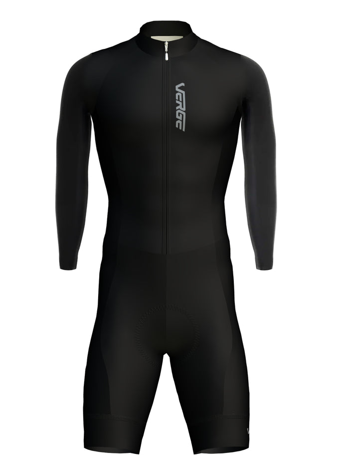 CLASSIC LONG SLEEVE SPEEDSUIT - WOMEN - BLACK
