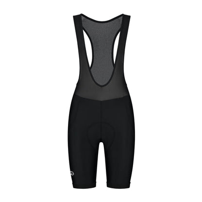 Rogelli Core korte fietsbroek dames zwart voorkant.