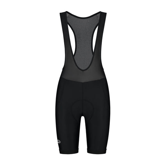 Rogelli Core korte fietsbroek dames zwart voorkant.