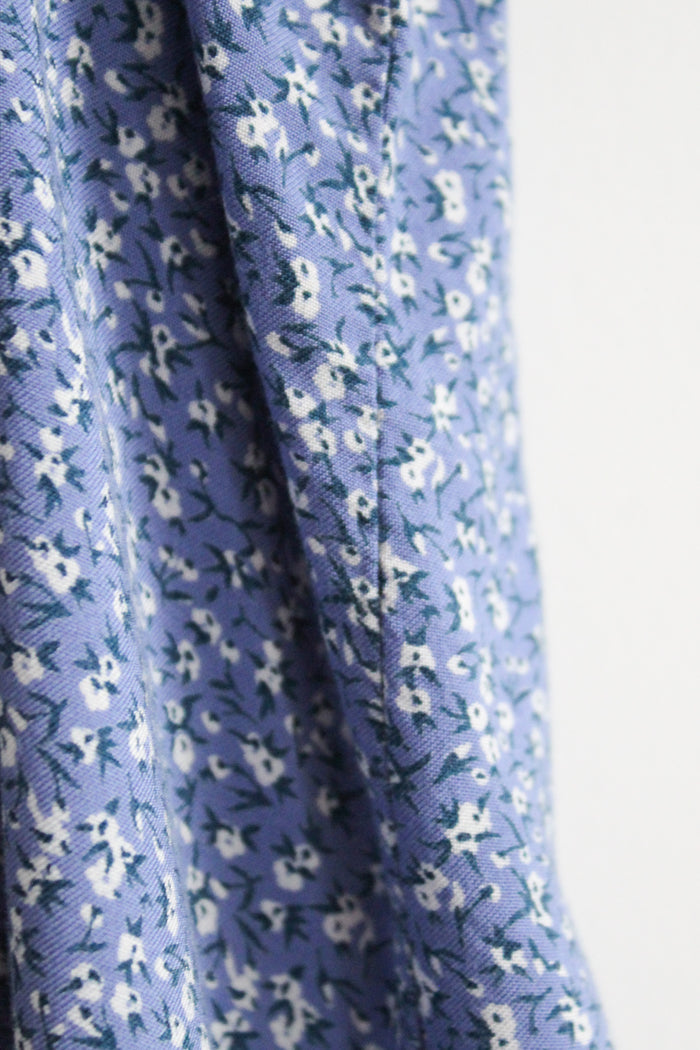 cornflower shift dress