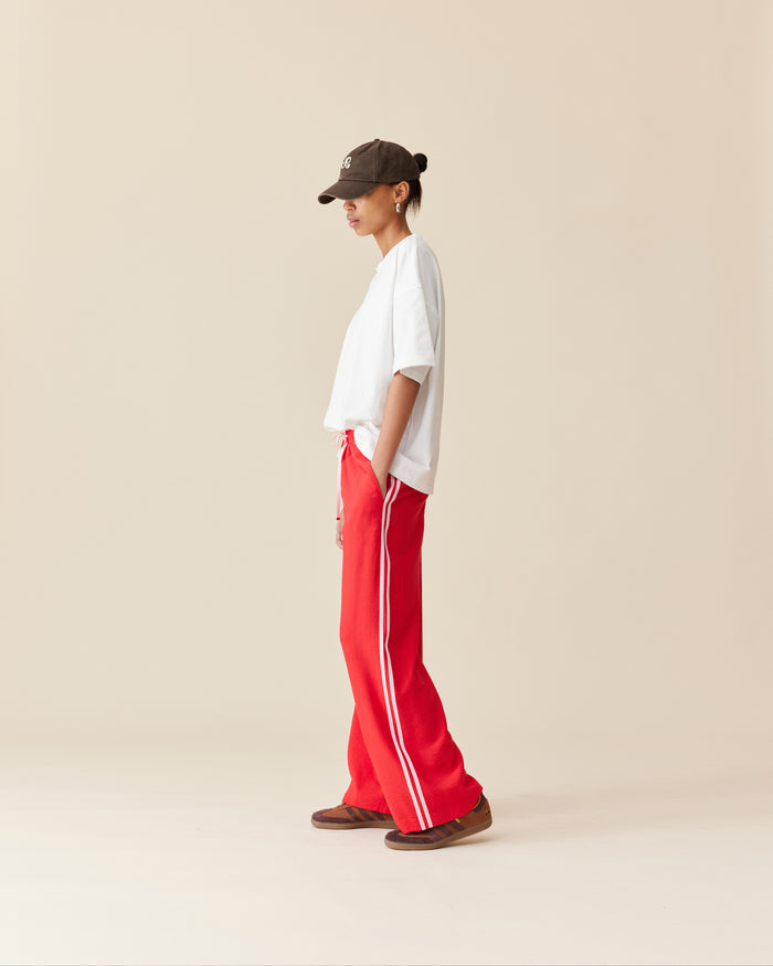 CORVETTE TROUSER RED PINK