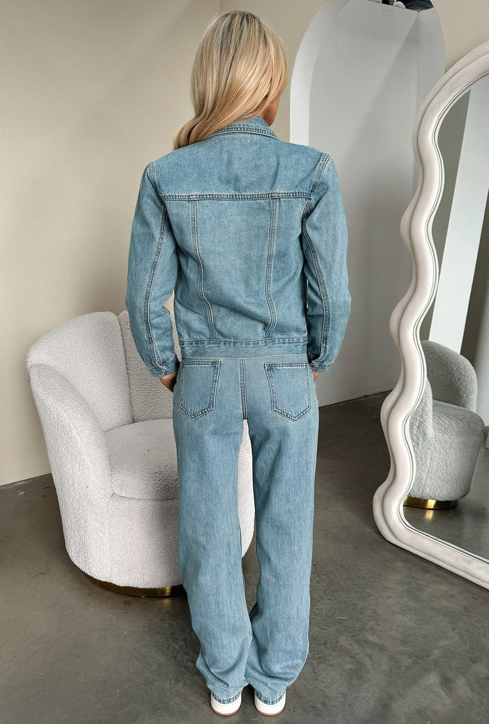 Damari Denim Jacket - Blue