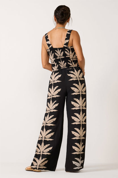 Dani Wide Leg Linen Pant