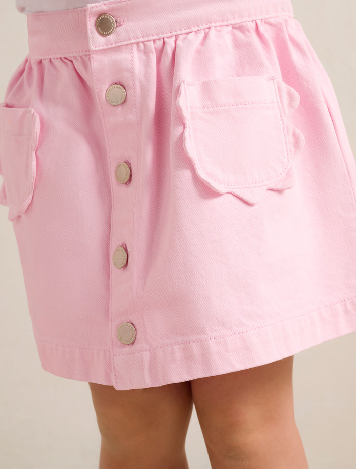 Darcie Girls Button-Down Skirt Forever New