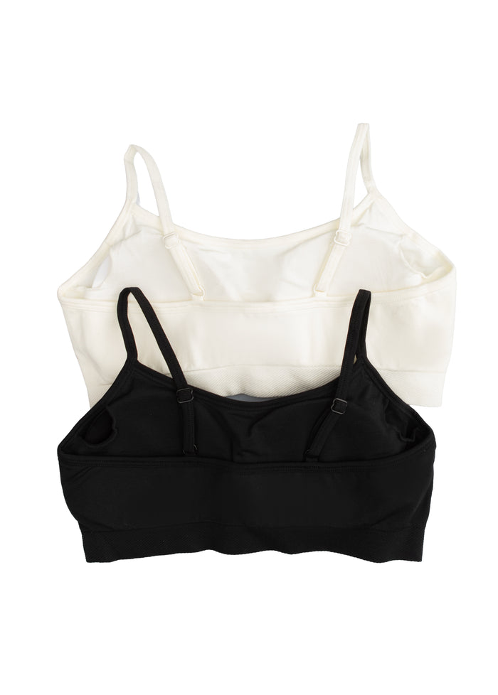 Darcy Bra Black & Dove White