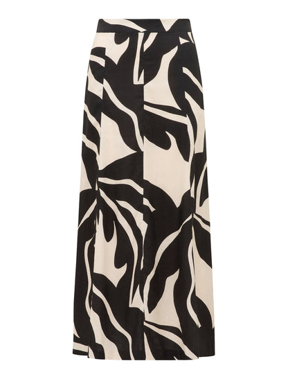 Darcy Printed Seamed Skirt Forever New
