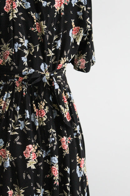 dark gardens maxi dress