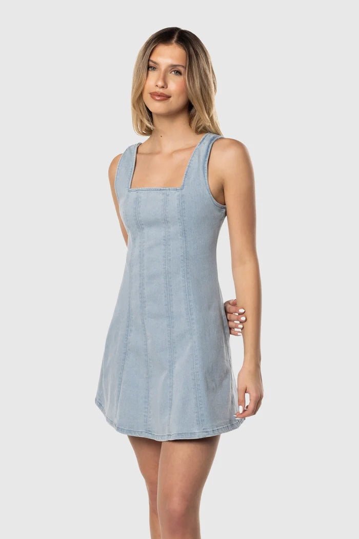 Denim Tank Dress Dresses & Rompers - Lifestyle