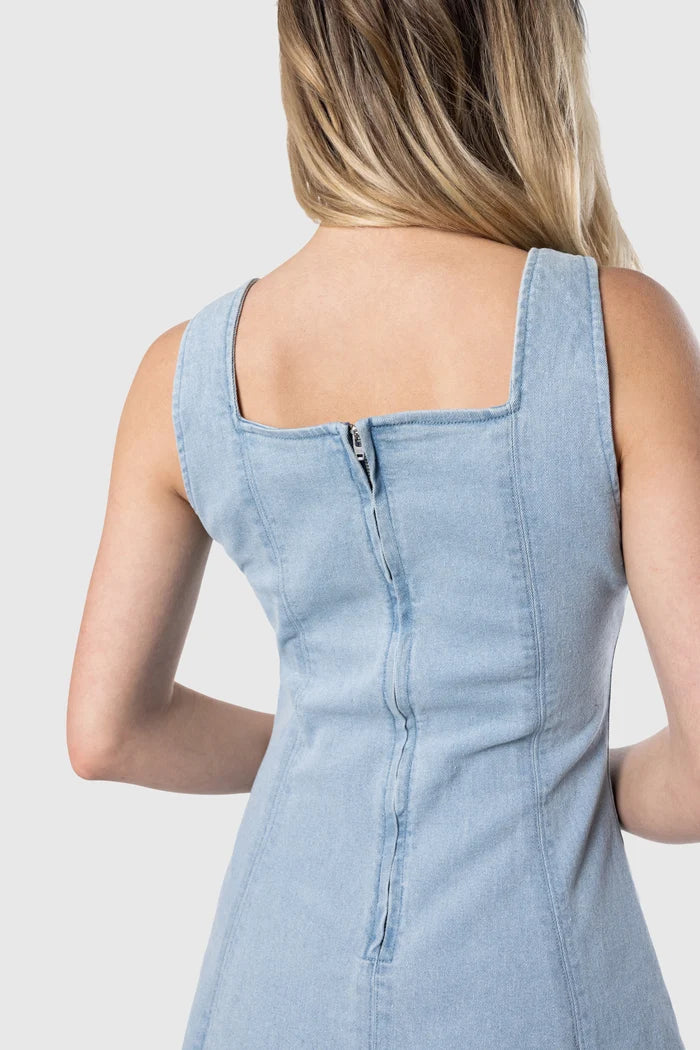 Denim Tank Dress Dresses & Rompers - Alternate 3