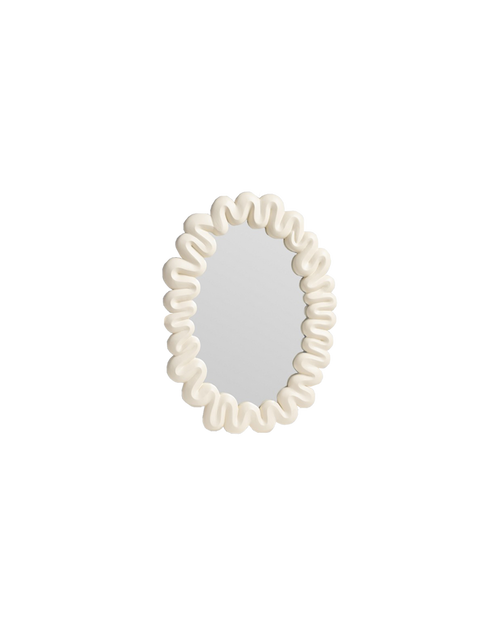 DRIBBLE MIRROR WHITE