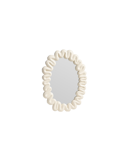 DRIBBLE MIRROR WHITE