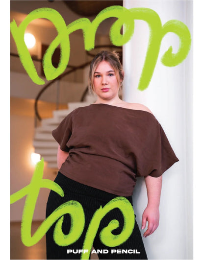 Drop Top Sewing Pattern, Puff & Pencil