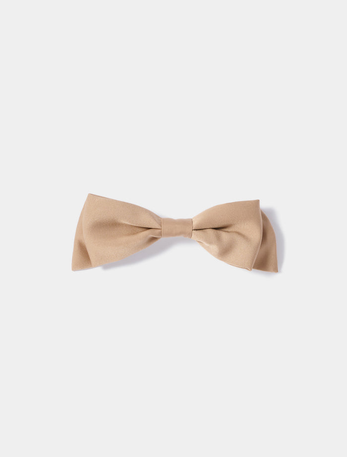 Eloise Bow Barrette Clip 0 Coffee Forever New