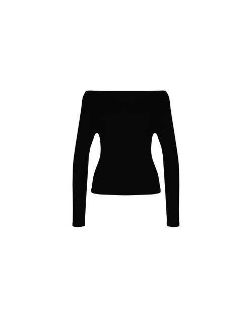 EMMA KNIT LONG SLEEVE BLACK