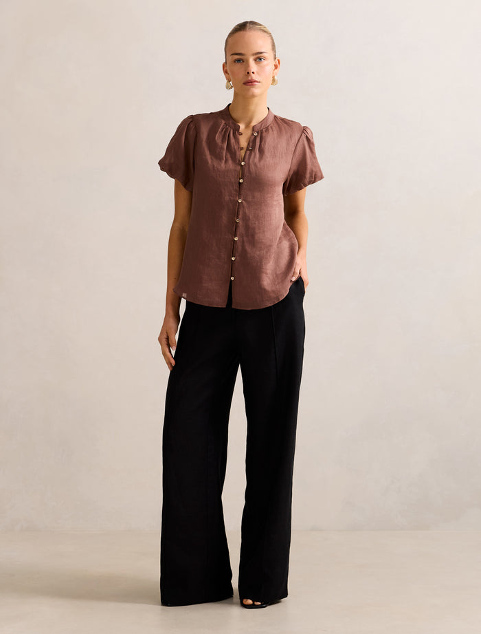 Everly Puff Sleeve Blouse Forever New