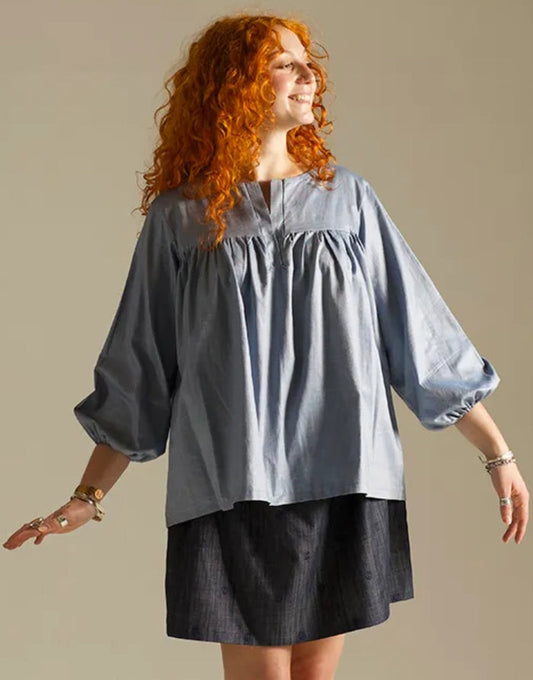 Felis Blouse Paper Sewing Pattern, Sew Different