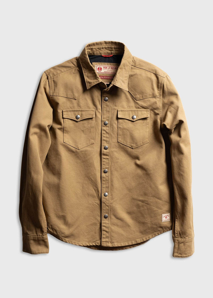 Fenceline Shirt Jacket - Iron & Resin