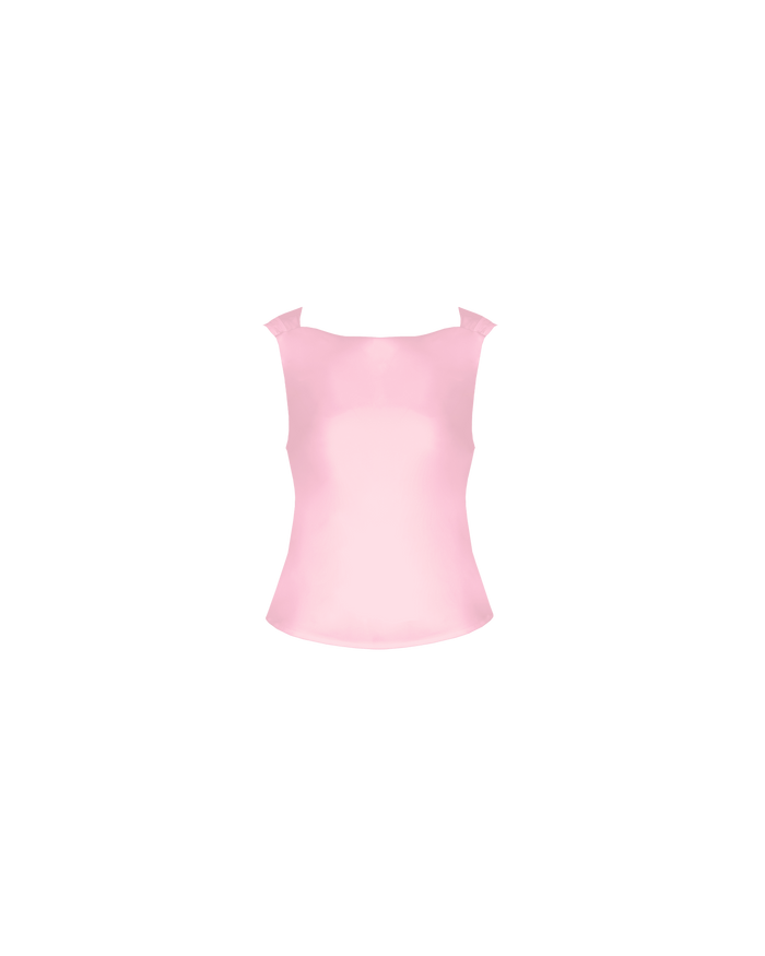 FIREBIRD COWL SLEEVELESS TOP FESTIVAL BLOOM