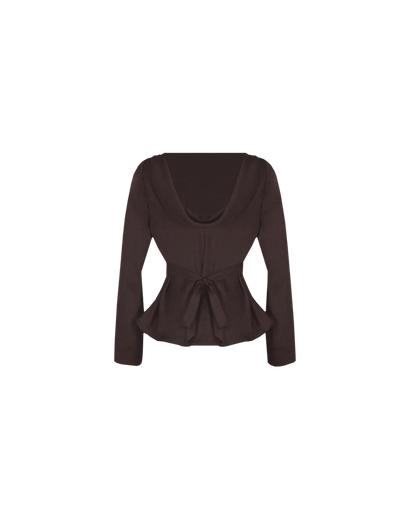 FIREBIRD COWL TOP JAVA