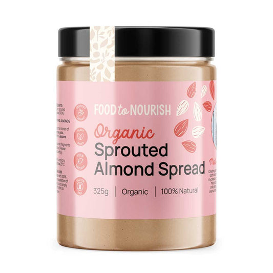 Food to Nourish  Sprouted Almond Spread - 325g - L'Organic