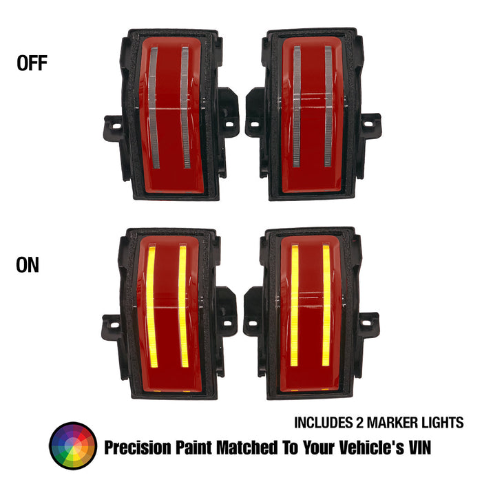Ford F-150 Tow Mirror Lights (2015-2026) - Strip or Switchback