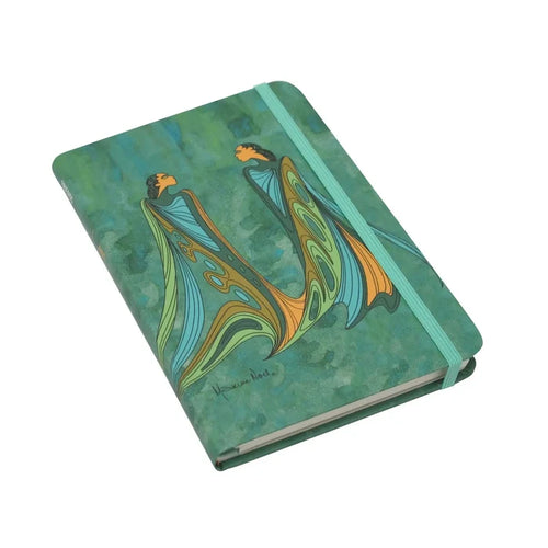 Friends Artist Hardcover Journal featuring beautiful artwork by Maxine Noel, perfect for notes and thoughts.